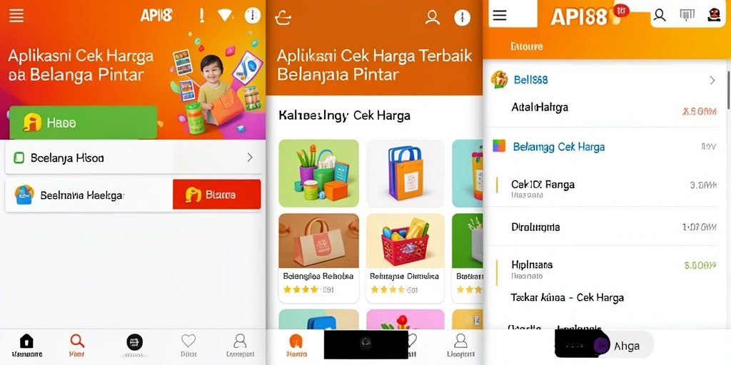 Tampilan antarmuka pengguna API88 untuk cek harga yang mudah dan cepat.