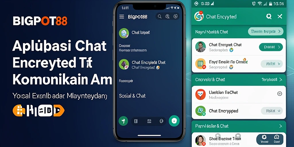 Antarmuka user-friendly aplikasi BIGPOT88 untuk komunikasi aman.