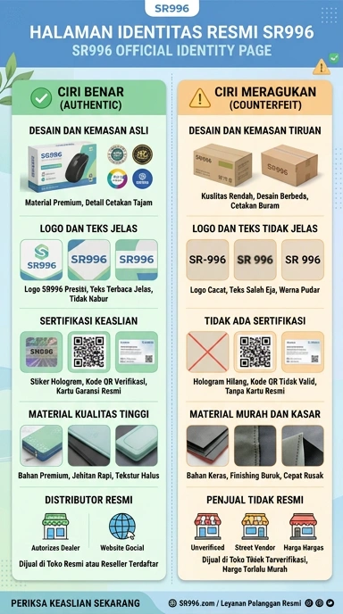 Tampilan kanal resmi sr996